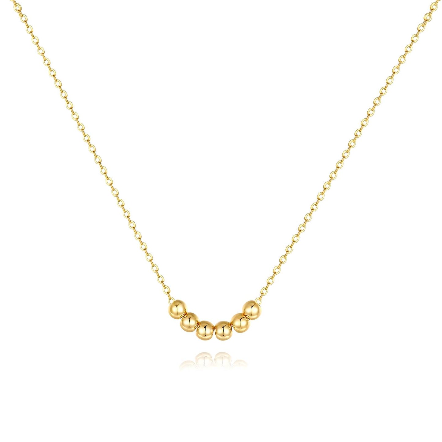 18K gold plated Stainless steel necklace, Intensity(no.83)