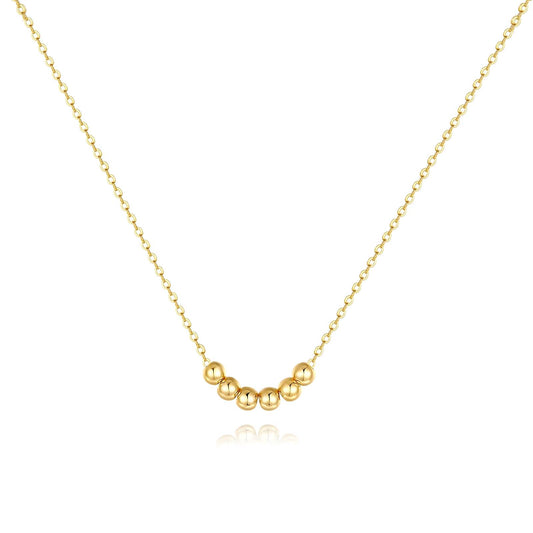 18K gold plated Stainless steel necklace, Intensity(no.83)