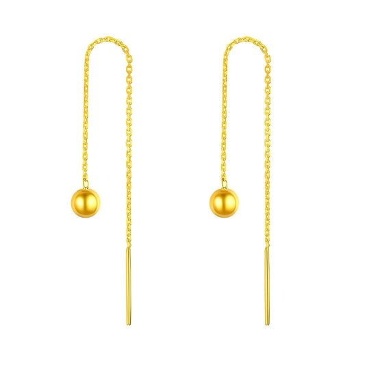 18K gold plated Stainless steel earrings, Intensity(no.98)